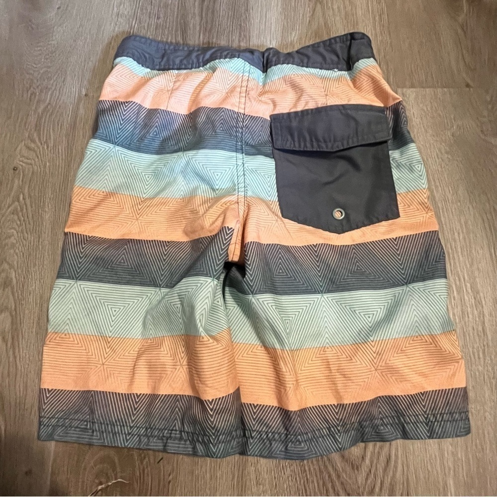Art Class Striped Board Shorts Swimsuit - Picture 8 of 8